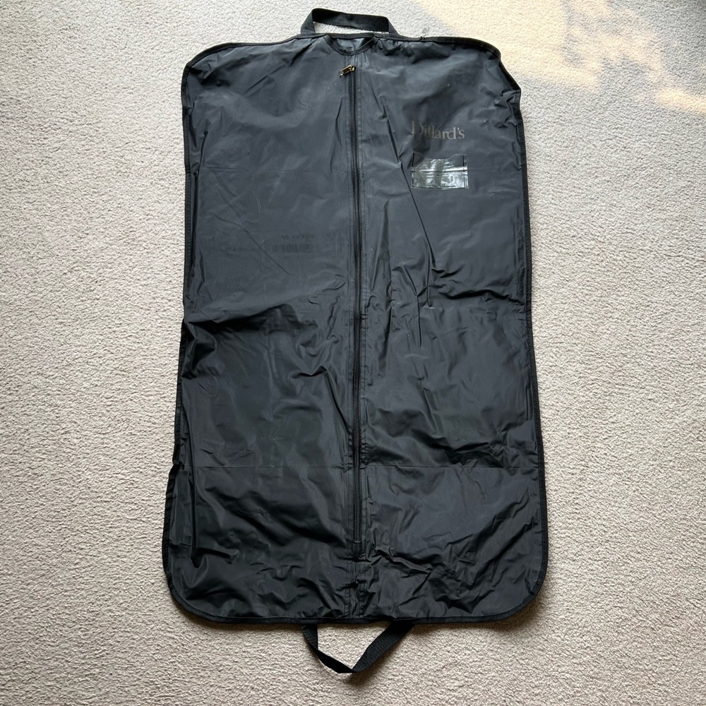 Dillards Garment Bag Suit Storage Cover Dress Clothes Dustproof Protector Travel